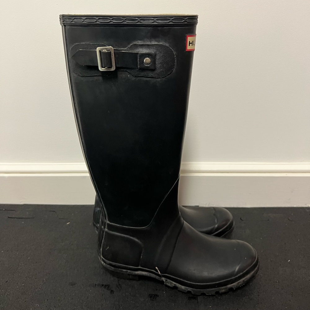 Hunter Tall Boots, Size 7